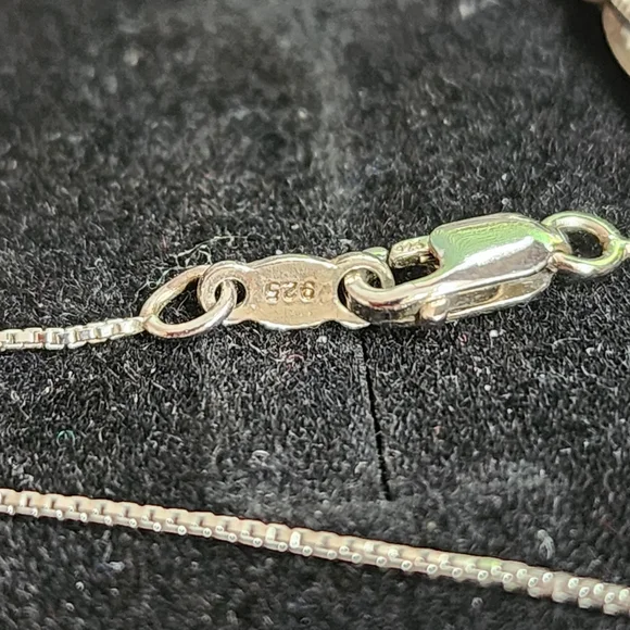 Beautiful Kay Jewelers Opal & Diamond Necklace - Picture 7 of 8